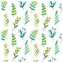 Decorativo Patrones, Ramilletes Verdes