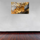 Cuadro Decorativo Especial Golden, Piedra en oro