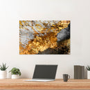 Cuadro Decorativo Especial Golden, Piedra en oro