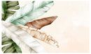 Decorativo Hojas de plátano multicolor