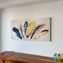 Cuadro Decorativo Abstracto, Plumas