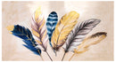 Cuadro Decorativo Abstracto, Plumas