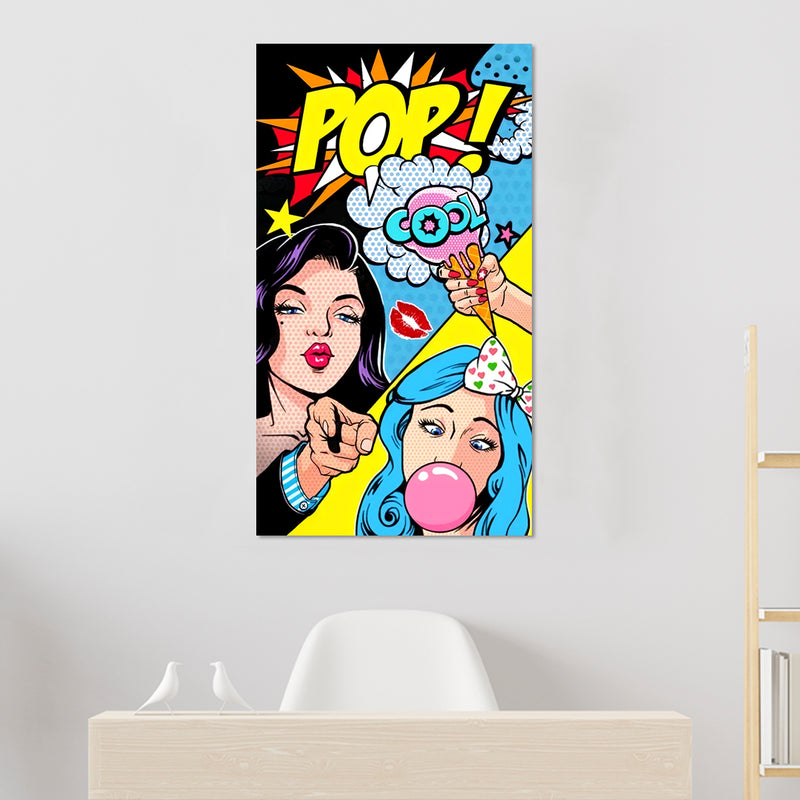 Cuadro Decorativo Pop Art, Pop Cool