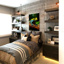 Cuadro Decorativo Animales, Rana amarilla