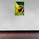 Cuadro Decorativo Animales, Rana verde