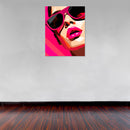 Cuadro Decorativo Pop Art, Rostro Fashion