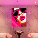 Cuadro Decorativo Pop Art, Rostro Fashion