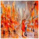 Cuadro Decorativo Abstracto, Bailando Salsa