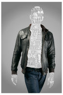 Decorativo Abstracto, Frases en silueta