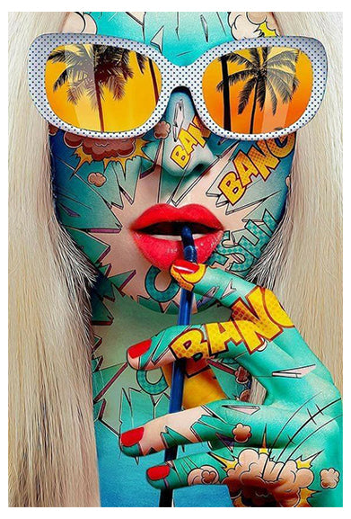 Cuadro Decorativo Pop Art, Summer Bang