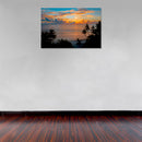 Cuadro Decorativo Verano, Isla sunset