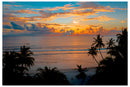 Cuadro Decorativo Verano, Isla sunset