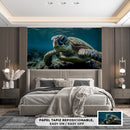 Cuadro Decorativo Animales, Tortuga marina a detalle