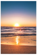 Cuadro Decorativo Verano, Soleado atardecer