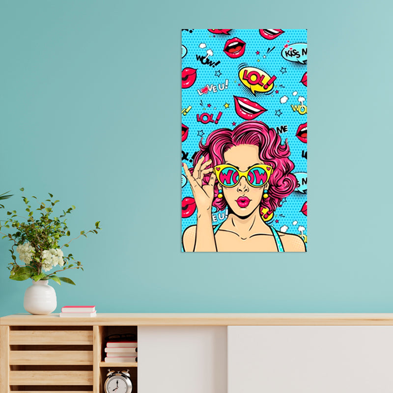 Cuadro Decorativo Pop Art, Wow Pop