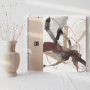 Cuadro Decorativo Abstracto, Lineal Beige