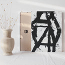 Cuadro Decorativo Abstracto, Barras Negras