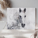 Cuadro Decorativo Abstracto, Caballo Difuso