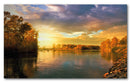 Cuadro Decorativo Paisaje, Atardecer en el río