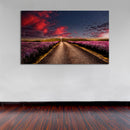 Cuadro Decorativo Paisaje Morado