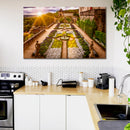 Cuadro Decorativo Paisaje Jardín