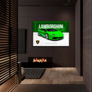 Cuadro Decorativo Contraste Lamborghini Huracán