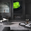 Cuadro Decorativo Lamborghini Verde