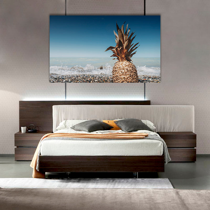 Cuadro Decorativo Paisaje, Piña en la arena