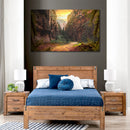 Cuadro Decorativo Paisaje rocoso atardecer