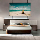 Cuadro Decorativo, Cerveza en la playa