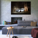Cuadro Decorativo Vehículo deportivo blanco