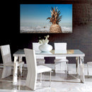 Cuadro Decorativo Paisaje, Piña en la arena