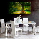 Cuadro Decorativo Paisaje, Banca en el árbol