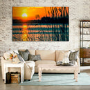 Cuadro Decorativo Atardecer en el lago