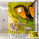 Decorativo Abstracto, verde horizontal