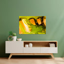 Cuadro Decorativo Abstracto, verde horizontal