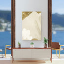 Cuadro Decorativo Abstracto, contemporáneo verde