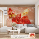 Decorativo Abstracto, rojo