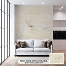 Cuadro Decorativo Abstracto, líneas sobre fondo beige