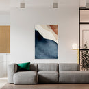 Cuadro Decorativo Abstracto, mar y arena