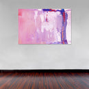 Cuadro Decorativo Abstracto, Pinceladas púrpura