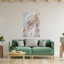 Cuadro Decorativo Abstracto, textura beige