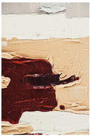 Cuadro Decorativo Abstracto, tinto beige