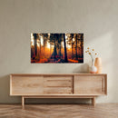 Cuadro Decorativo, Amanecer en el bosque