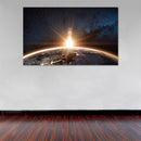 Cuadro Decorativo Espacial, Amanecer desde el espacio
