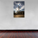 Cuadro Decorativo Arquitectura, Ángel de la Independencia, atardecer