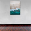 Cuadro Decorativo Playa y arena vista aérea