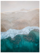 Decorativo Playa y arena vista aérea