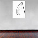 Cuadro Decorativo Blanco y negro, arte espiral