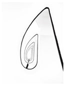 Cuadro Decorativo Blanco y negro, arte espiral